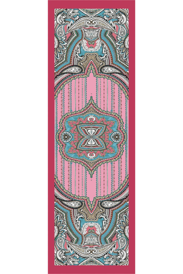 Pembe 70X200 Floş Şal - ARANCIA