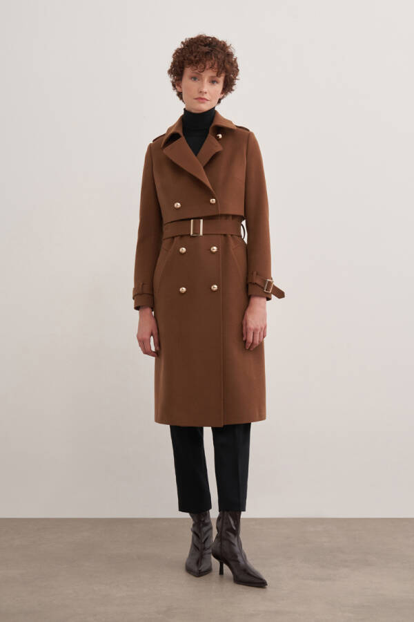 Taba 8096111 Gömlek Yaka Kaban - Aker